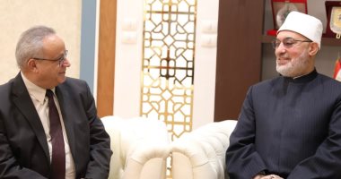 مفتي الجمهورية يستقبل مدير مكتبة الإسكندرية لبحث تعزيز التعاون المشترك