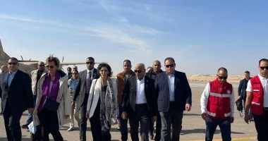 محافظ شمال سيناء يستقبل الوفد الأوروبي