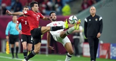 مباراة مصر والأردن في كأس العرب 2021