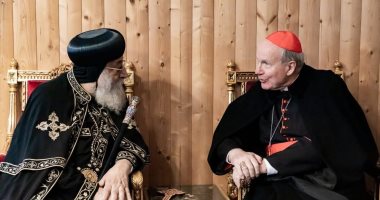 البابا تواضروس الثانى يستقبل رئيس أساقفة ڤيينا للكنيسة الكاثوليكية