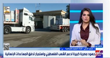 أستاذ علوم سياسية لـ"إكسترا نيوز": مصر تقود جهود إعمار غزة بـ"ضربة استباقية"