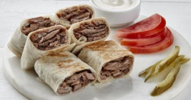 طريقة عمل شاورما لحمة بالسماق