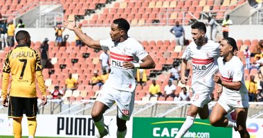 محمد صبحى يهدى التعادل لـ كايزر تشيفز أمام الزمالك فى الكونفدرالية بهدف +90 