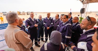 وزير البترول  يشهد الأعمال المبكرة لبدء تنفيذ مشروع الصودا آش