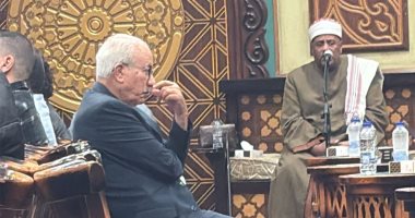 حضور الإعلاميين ومقدمى البرامج الرياضية عزاء والد دينا سليم.. صور