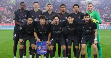 شوط سلبي بين موناكو ضد بي اس جي في الدوري الفرنسي