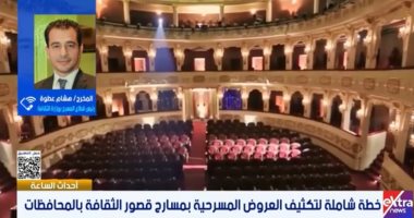 المخرج هشام عطوة: نطلق برنامجا شهريا لتنشيط المسرح والفنون بالمحافظات