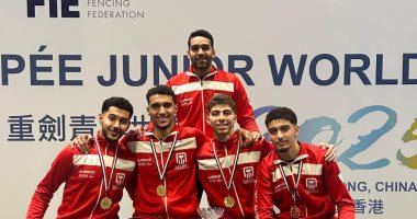 منتخب مصر لسلاح سيف المبارزة يتوج بذهبية كأس العالم تحت 20 سنة