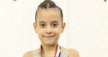 طفلة من القليوبية تحصد المركز الأول فى الجمباز الإيقاعى.. صور