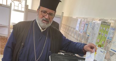 راعى كنيسة الروم الأرثوزكس بدمياط: المشاركة بالانتخابات حق أصيل وواجب وطنى