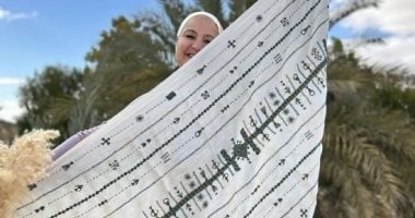 "جيهان" سابت شغل البنك ولقت شغفها فى إحياء التطريز السيوى 