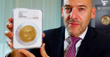 عملة إسبانية تباع بـ3 ملايين يورو تحطم الرقم القياسى فى العملات الأوروبية