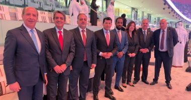 وزير الشباب والرياضة يشهد حفل افتتاح بطولة كأس العرب فى قطر - اليوم السابع