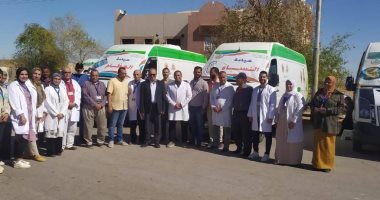 صحة الوادى الجديد تنفذ عدد من القوافل الطبية المجانية.. اعرف الأماكن