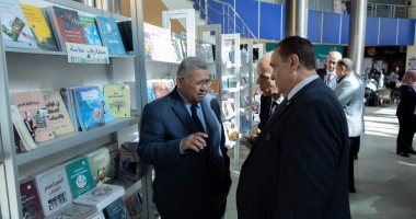 هيئة الكتاب تفتتح معرضها فى جامعة بدر الدولية