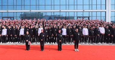 رئيس جامعة دمنهور يكرم أسر الشهداء خلال احتفالية مرور عقد على تأسيس أسرة طلاب من أجل مصر