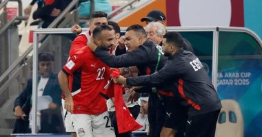 أفشة يسجل أول أهداف مصر في كأس العرب للنسخة الثانية على التوالي