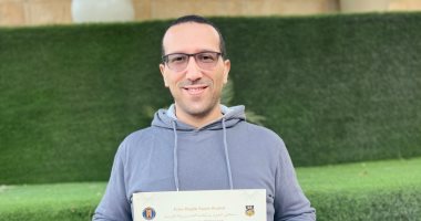 تكريم الزميل أحمد علوى بعد اجتياز دورة تدريبية حول سلوكيات وغرائز الكلاب