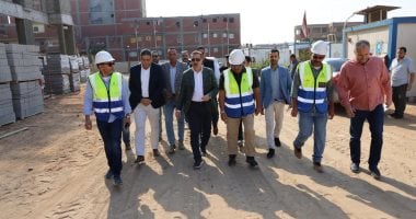 محافظ المنوفية يتفقد إنشاء مستشفى الشهداء باستثمارات مليار و300 مليون جنيه