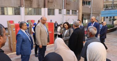 محافظ القليوبية يسلم 44 جهازا منزليا من التحالف الوطنى للمقبلات على الزواج