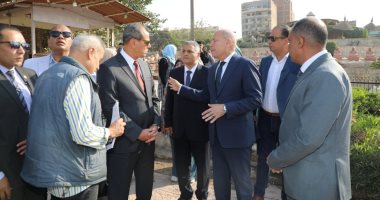 محافظ القاهرة يوجه بوضع خطة عاجلة لتطوير الحديقة اليابانية بحلوان