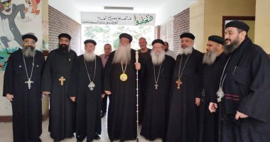 مطران دشنا وتوابعها بعد الإدلاء بصوته: الانتخابات واجب وطنى