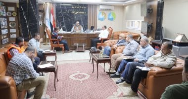 رئيس مياه سوهاج يناقش موقف مشروعات حياة كريمة بالمراكز