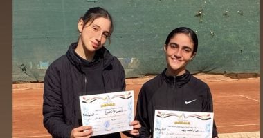 تعليم القليوبية يهنئ ياسمين ورغداء لفوزهما بالمركز الثانى ببطولة الجمهورية للتنس