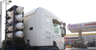 غازتك تنجح فى تحويل شاحنة سولار للعمل بالغاز الطبيعى