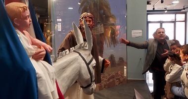 ‎متحف الفنون الشعبية يستقبل طلاب الأزهر ضمن مبادرة فرحانين بالمتحف الكبير