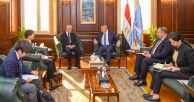 محافظ الإسكندرية يبحث مع سفير اليابان تعزيز التعاون والاستثمارات المشتركة