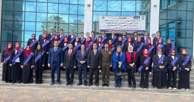 طلاب هندسة جامعة دمنهور يزورون معرض EDEX 2025 للاطلاع على التكنولوجيا الدفاعية