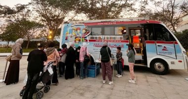 مكتبة مصر العامة تطلق موقعا جديدا لمكتبتها المتنقلة فى العاصمة الجديدة