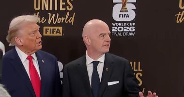 الرئيس الأمريكي دونالد ترامب وإنفانتينو