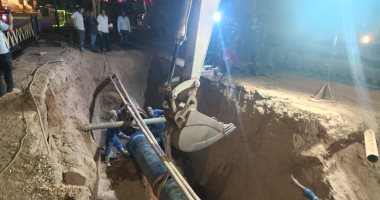 إحلال وتجديد خطوط مياه شرب بالصداقة الجديدة فى أسوان