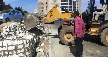 ازالة التعديات بأسوان