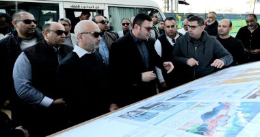 وزير الإسكان يتفقد برج LD04 ضمن الأبراج الشاطئية والحي اللاتيني بالعلمين الجديدة