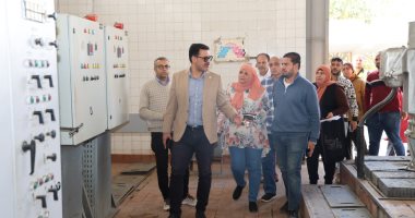 رئيس شركة مياه القليوبية يتفقد شمال الخانكة ويشدد على جاهزية المحطات 