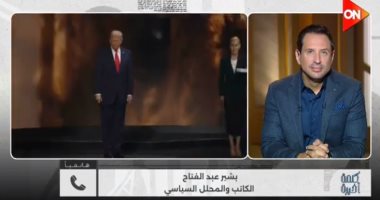 بشير عبد الفتاح: الرياضة والسياسة متداخلتان وتكريم ترامب يحمل رسائل سياسية