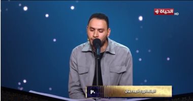 دولة التلاوة.. مصطفى حسنى يبشر المتسابق أحمد جمال.. شوف قال إيه؟