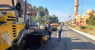 رفع كفاءة ورصف الطريق المؤدى لمعبد كوم أمبو