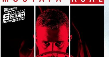 مصطفى عسل بطل الاسكواش