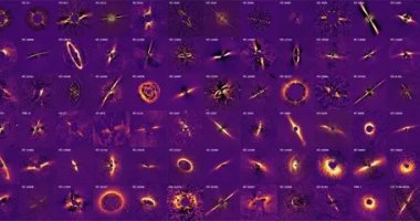 علماء يلتقطون 51 صورة تُظهر تكون الكواكب الخارجية حول النجوم