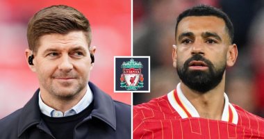 محمد صلاح وستيفن جيرارد أساطير ليفربول