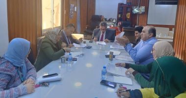 المجلس الإقليمي الصحى بكفر الشيخ يناقش تعزيز مخزون أكياس الدم وملف النفايات