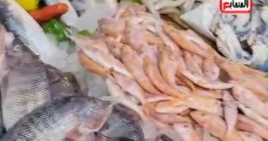 جولة داخل سوق السمك.. البربونى بـ130 جنيها والمرجان والكابوريا بـ100 جنيه