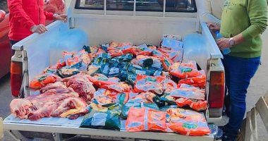 ضبط كميات من اللحوم المصنعة منتهية الصلاحية ومختومة بأختام مزورة في بورسعيد