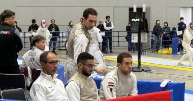 في الكورة : 
                                            منتخب سلاح الشيش يحصد المركز السادس فى بطولة العالم بطوكيو
                                        