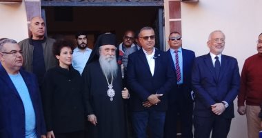 محافظ جنوب سيناء يشارك في احتفالات دير سانت كاترين بعيد القديسة كاترينا وإحياء ذكرى استشهادها