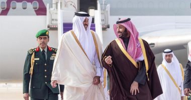 امير قطر وولى عهد السعودية